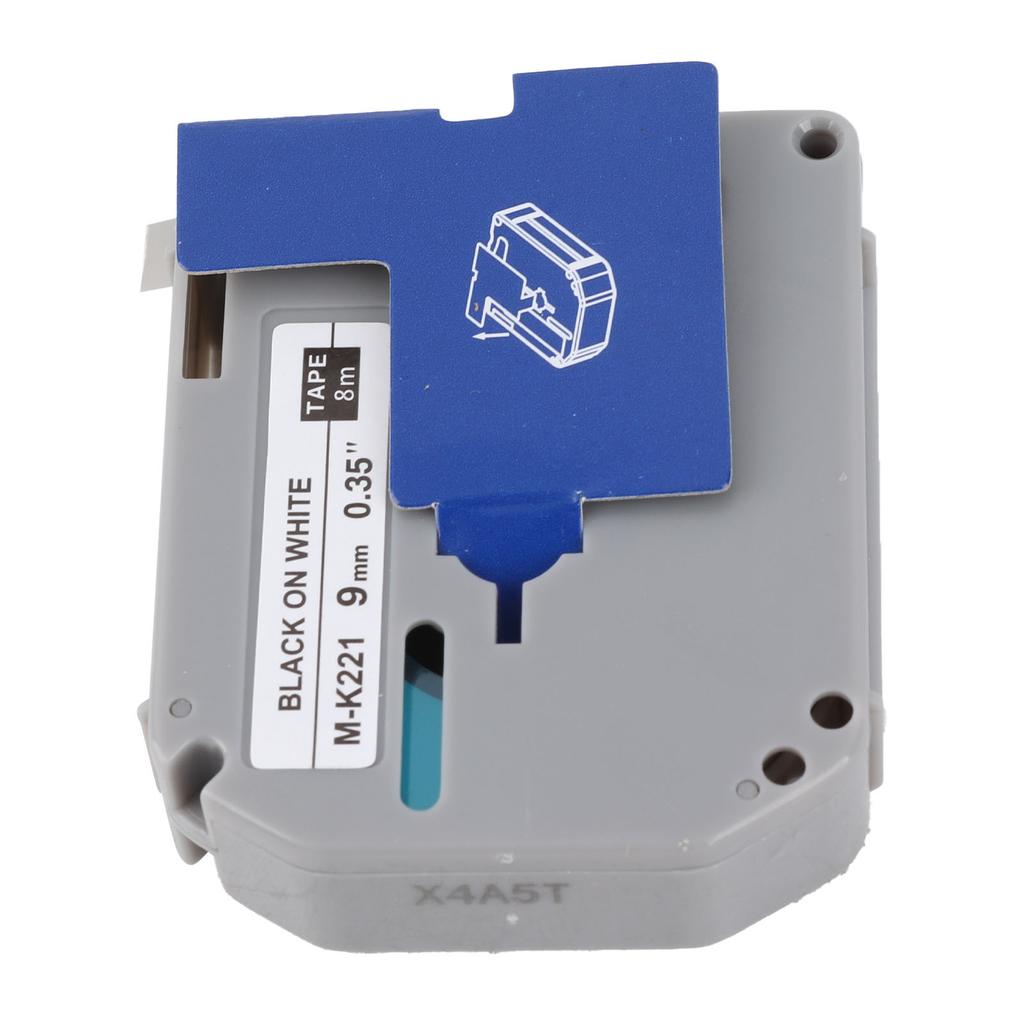 Etiket Şeridi Yedek Siyah Beyaz 23ft Uzunluk Net Baskı Etiket Yazıcı Şeridi LM210D 420 LM500TS İçin