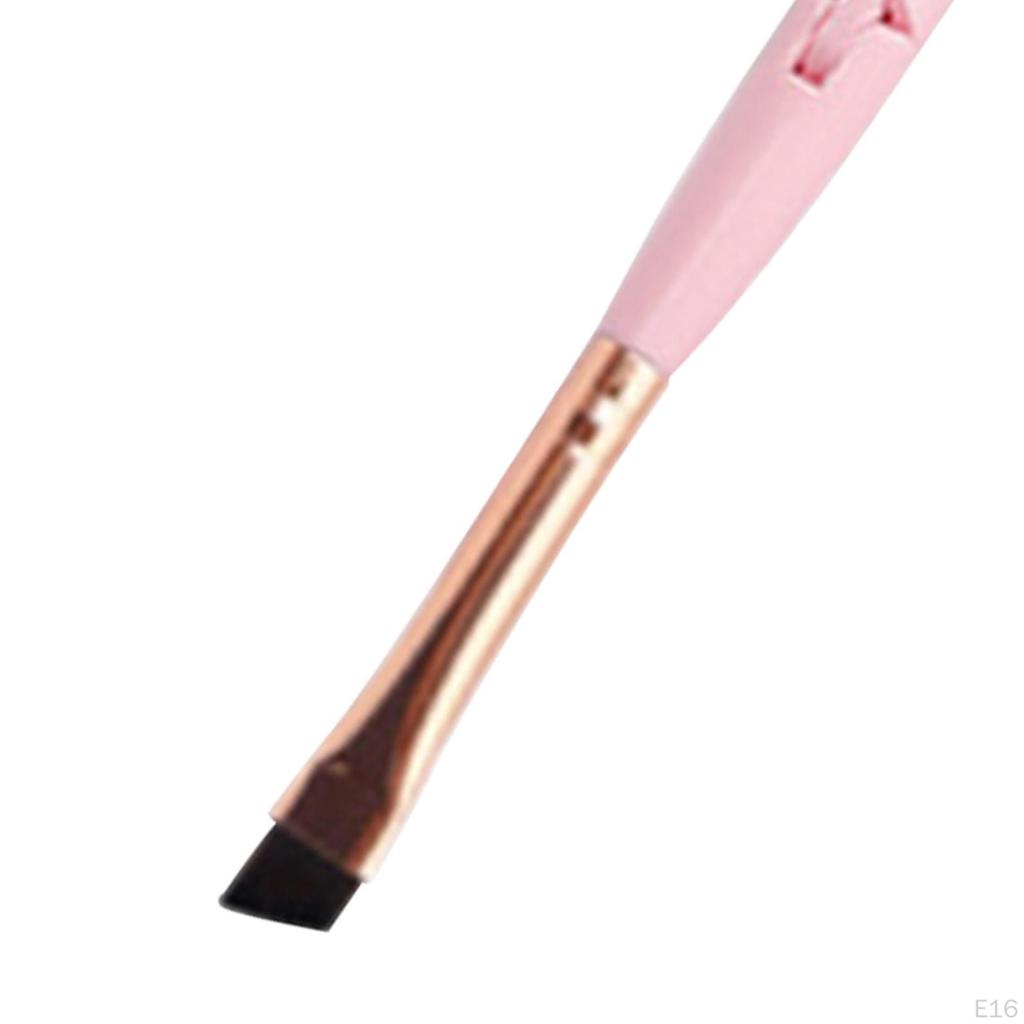 Double Head Eyelash Brush Foldable Eyebrow Styling Accessory Curler Separator