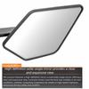 Adjustable Stealth Winglets Mirror Reversible Rearview Mirror  For Electric Vehicle
