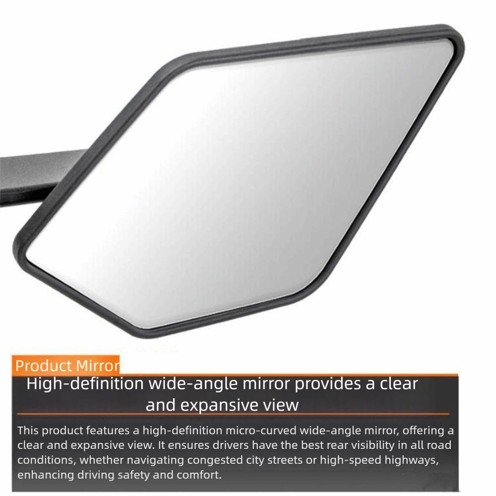 Adjustable Stealth Winglets Mirror Reversible Rearview Mirror  For Electric Vehicle