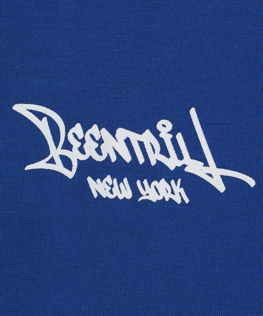 BEENTRILL Script Logo T-Shirt (Blue)