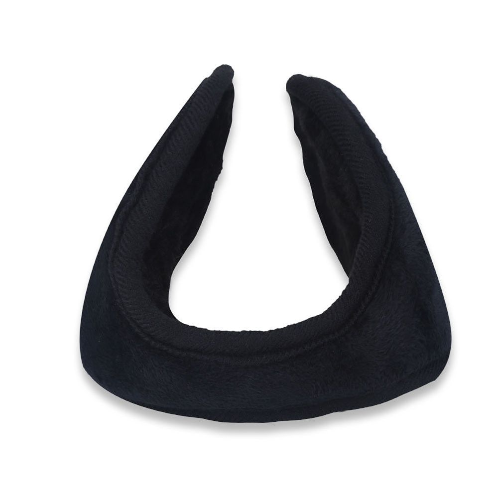Muff Ear Band Ear Lap Grip Men Wrap Black Fleece Earmuff