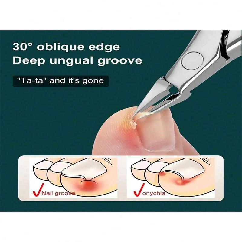 Stainless Steel Cuticle Clippers Trimmer Dead Skin Remover Pedicure Tool Cuticle Nippers Nail Manicure Scissors for Personal