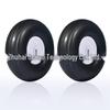 Realistic 20-127mm PU Tires & Sponge Wheels for Fixed-Wing RC Model Aircraft