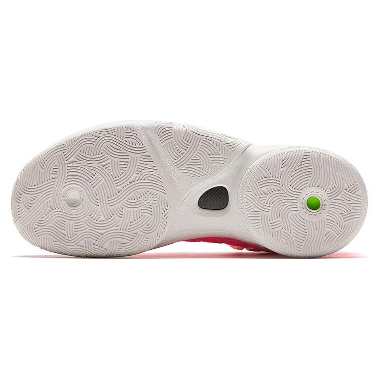 Anta KT9 Mid Top Nitrogen Technology Basketball Shoes Men's Pink White 112411101-1