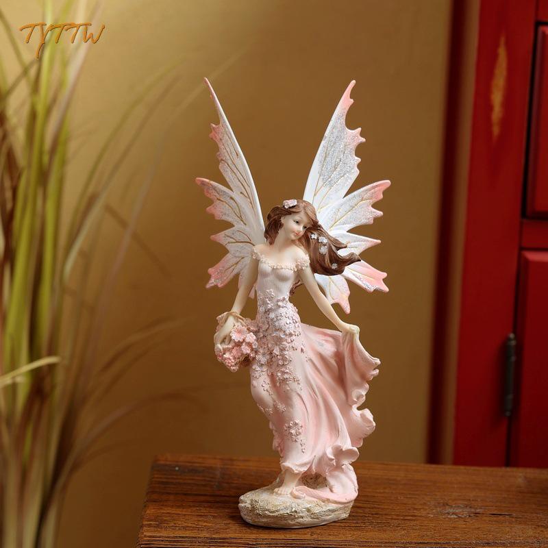 

Європейська Принцеса Квіткова Фея Настільна Прикраса для Вітальні або Кабінету - Декоративний Подарунок для Дівчат