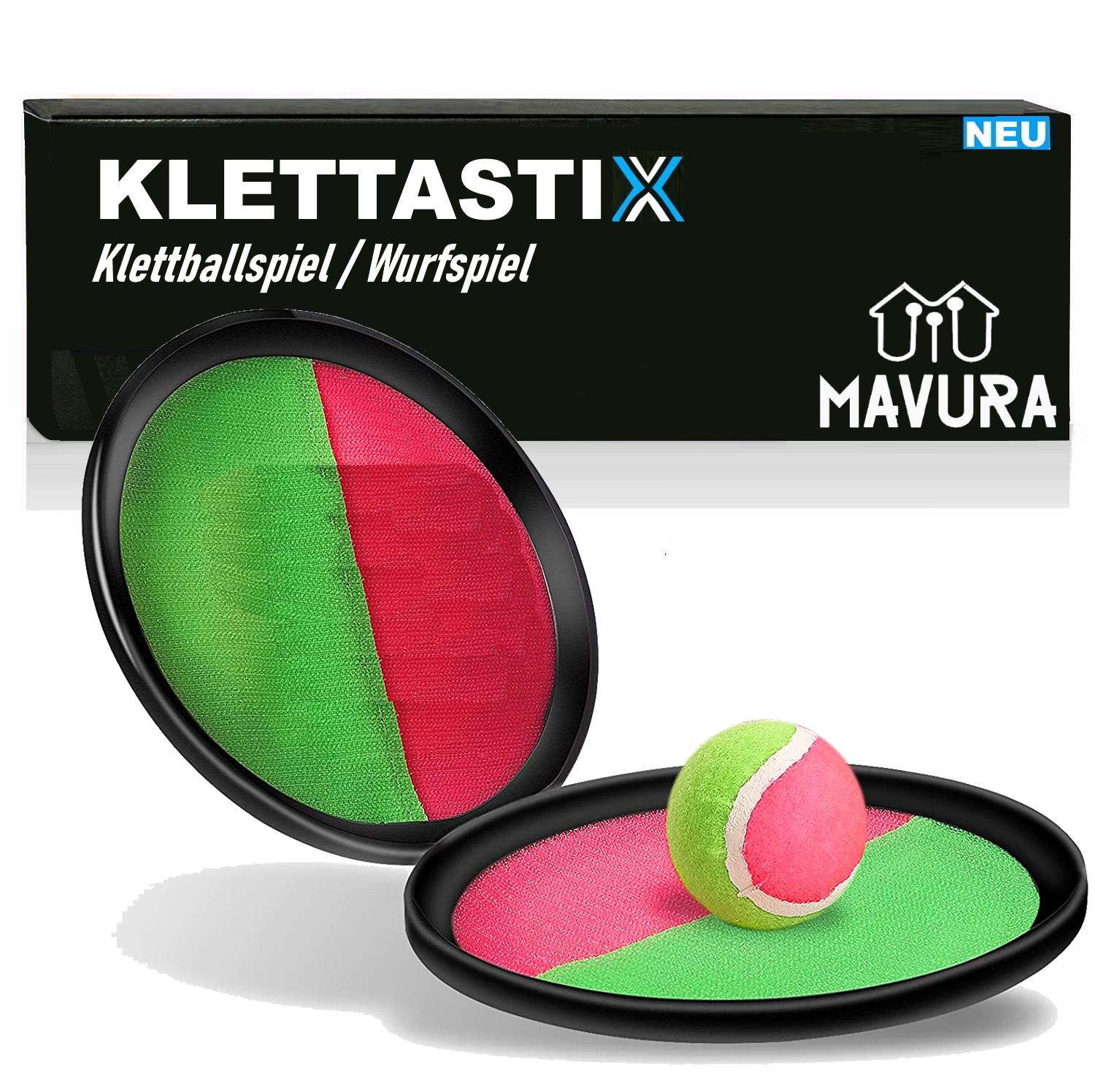 

KLETTASTIX Гра на липучках, кидання, ловіння м яча, пляжна гра, садові іграшки