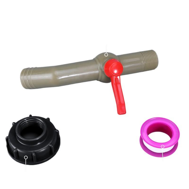 IBC Tank Adapter Water Cube Valve Fittings Garden Irrigation Connector Hose Switch Faucets High Quality Valve Joint Accessories