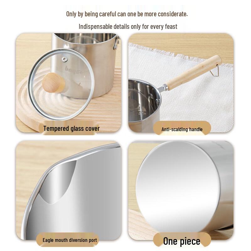 BAYCO Stainless Steel Deep Fryer with Strainer