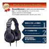 SOUND WARRIOR Semi-Open Air Dynamic Headphones Professional Use Open Type Detachable Cable | 2.5mm 3.5mm 6.3mm Lightweight Wired Bass Heavy Bass