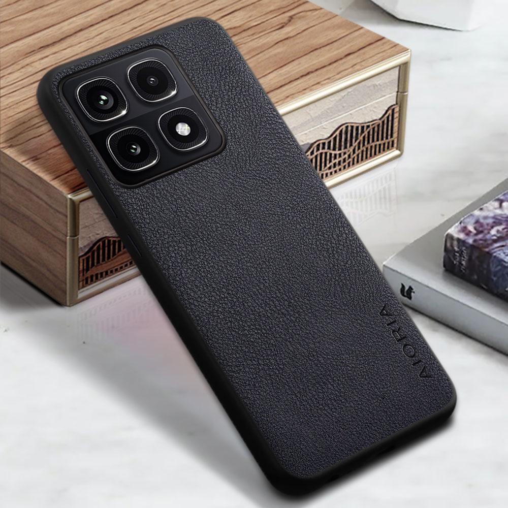 Case for Xiaomi Mi 14T 13T 12T 11T 10T Pro Lite Phone Cover Funda Capa Solid Color Business Pu Leather Design