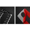 3Pcs Carbon Fiber Steering Wheel Cover Trim Replacement For Ford Mustang 2005-09