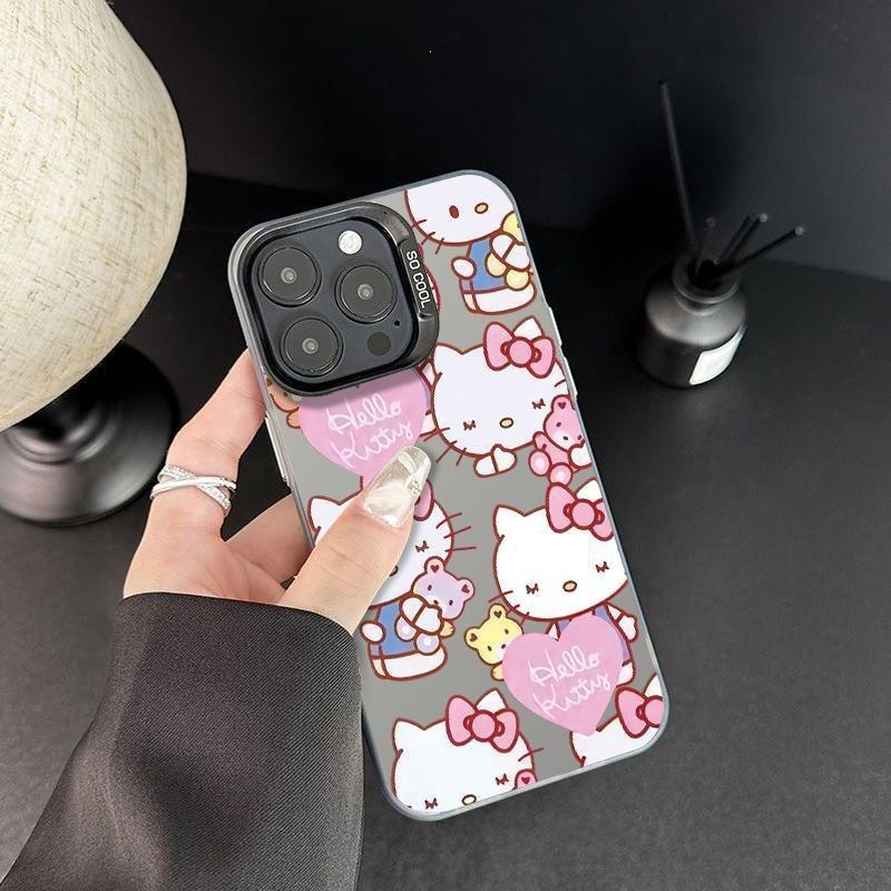 Explosive TEMU/Xiyin/TikTok Sanlio TK Cat Hello Kitty for Apple 16 Mobile Phone Case