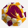 Broncos, Brisbane Automatic Opening and Closing, 8 rib Structure Portable Umbrella, Suitable for Men and Women in All Seasons  Perfect Gift