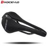 Ultra-Light Full Carbon Fiber Bicycle Saddle Mountain Road Bikes Hollow Design Leather Top Unisex