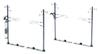 KATO N Gauge Single Track Wide Catenary Pack of Model Railway Supplies Pole, Gray, 20, 23-066-1,