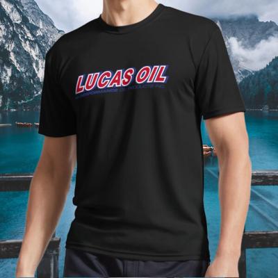Nové tričko VÝPRODEJ-OLEJ - Tričko s logem LUCAS Active Vtipné Velikost S až 5XL