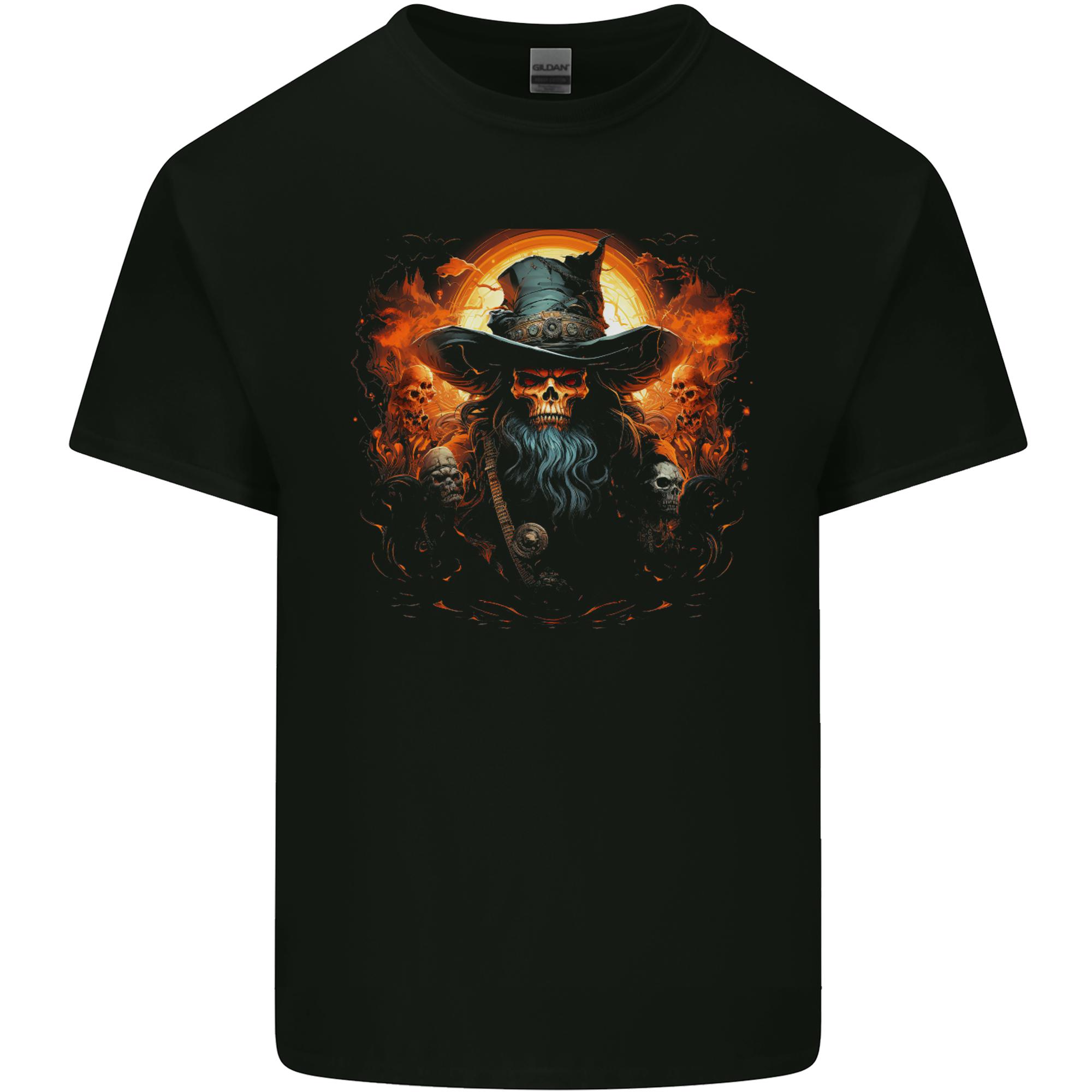 Pirate Skull 8 Unisexs Light Cotton TShirt S