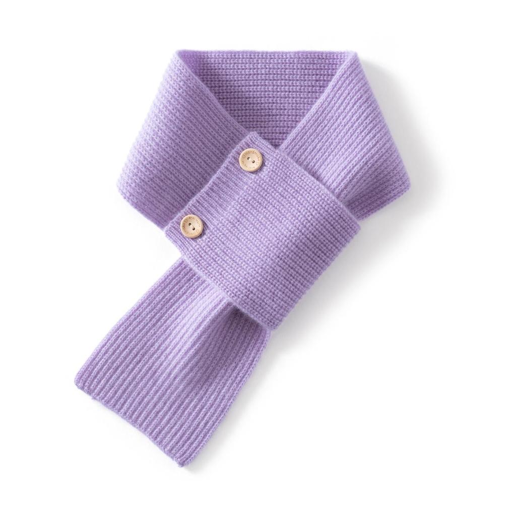 Children's Cashmere Knit Neck Warmer: 2-8 Years, Boys & Girls, Autumn-Winter Scarf & Spring Collar
