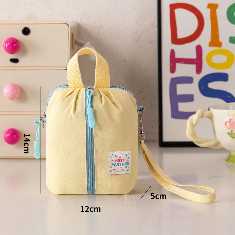 Macaron Sanitary Napkin Storage Bag Small And Portable Travel Cosmetics Storage Bag Makeup Organizer For Woman Girls