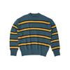 Out Of Trunk Color Block Striped Knit Sweater