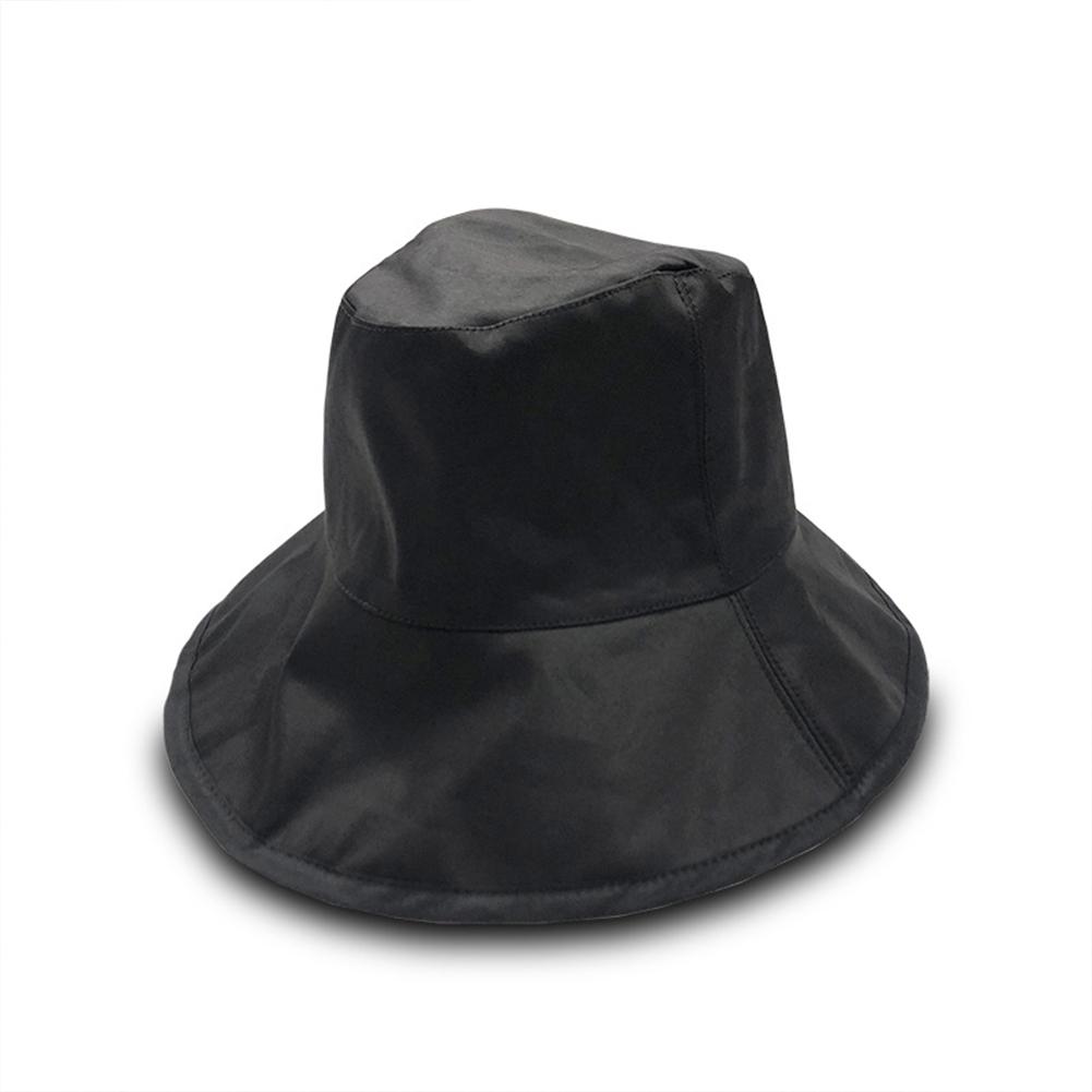 Women Summer Solid Color Large Edge Breathable UV Protection Fisherman Hats