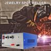 Jewelry Spot Welding Machine, 100A Adjustable Pulse Spot Welder, 600W Gold Silver Platinum DIY Spot Welder, Jewelry Coil Bracelet Interface Soldering