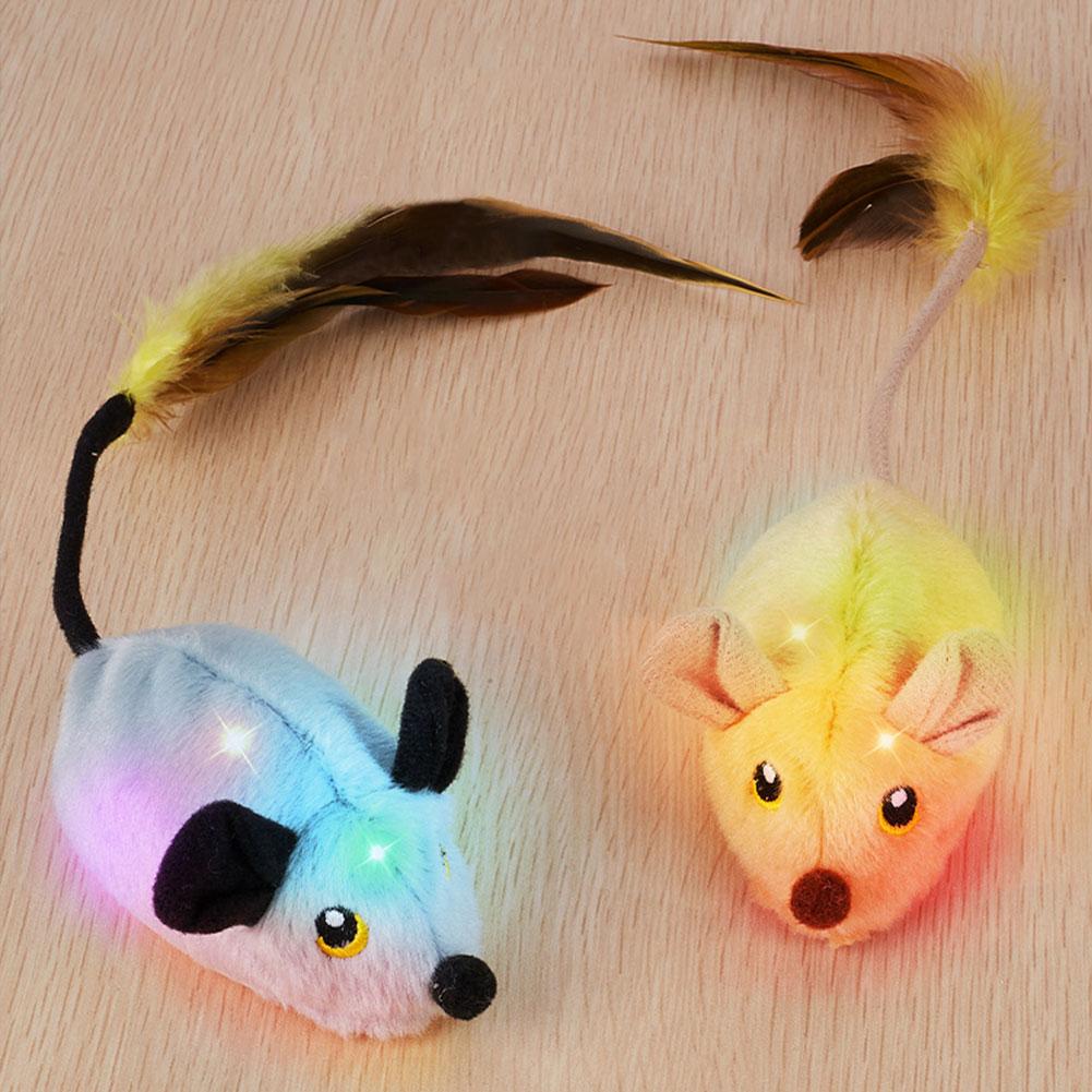 Simulation Remote Control Electric Cat And Mouse Reliever Toy Pet Chasing Boredom Toy Mouse Moving Cat Toys for Indoor Cats Play