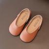 New Girl Shoe Spring Autumn Cute Square Head Princess Shoe Shallow Soft Sole Kids Shoe Anti Slip Leather Shoe Mary Jane Shoes