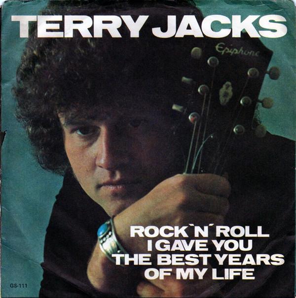 7-дюймовая пластинка ТЕРРИ ДЖЕКС RocknRoll I Gave You The Best Ye GS111 Золотая рыбка Пластинка 1974 Канада Рок Б/у
