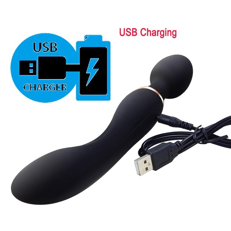 10 Speeds Powerful Big Vibrators for Women Magic Wand Body Massager Sex Toy For Woman Clitoris Stimulate Female Sex Products