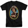 26 Mork and Mindy Mork Camiseta Masculina Licenciada Série de TV Clássica Preta Unissex Camiseta