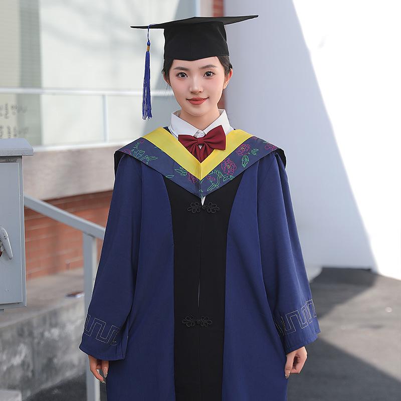 

Blue Master s Graduate Robes for Science, Engineering, Agriculture, Military, and Medical Fields L 170-180cm