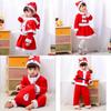 Quality-made Kids' Santa Claus Cosplay Costume For Xmas Party Fancy Dress Outfit