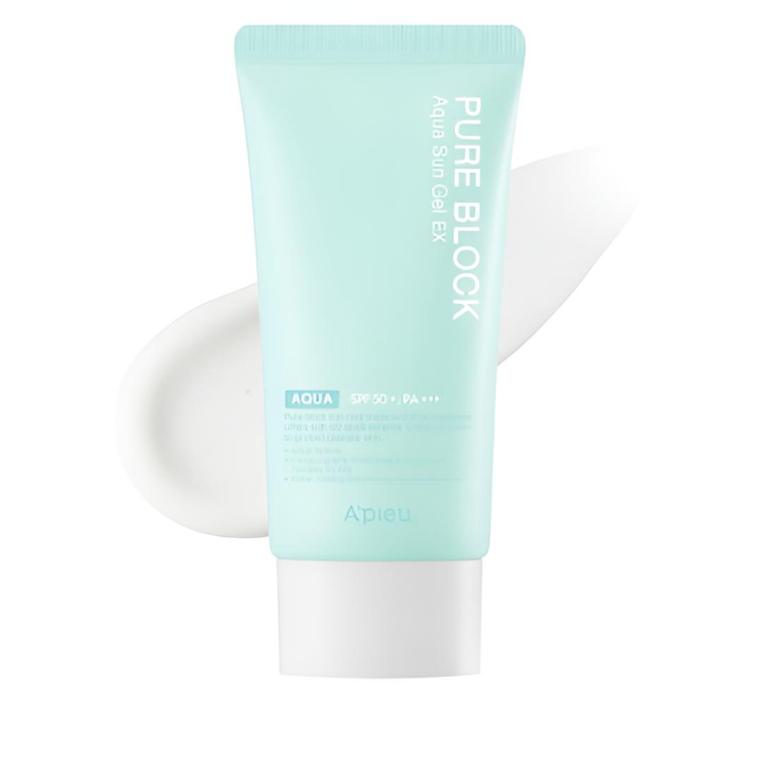 A PIEU Солнцезащитный аква-гель Pure Block EX SPF50+ PA+++ 50 мл