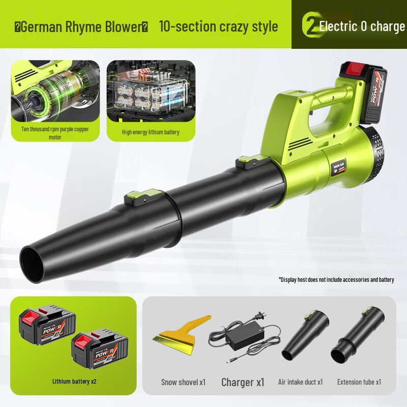 Deyun Cordless High-Power Industrial Blower CN plug (adapter included)