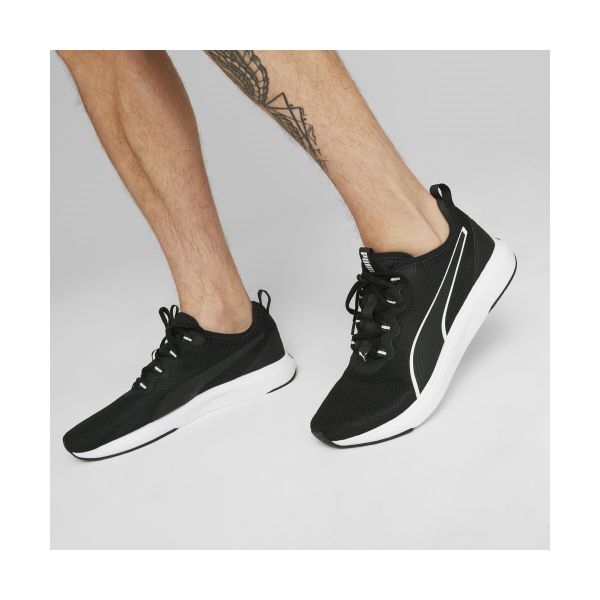 Puma Softride Cruise 2 Black White Unisex Sneakers 378209-01