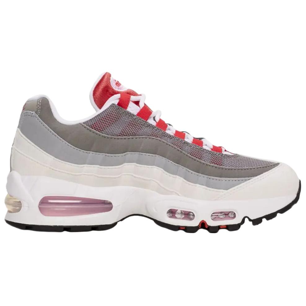 Nike Scarpe da Corsa Air Max 95 Donna Bianco Grigio Rosso HJ5996-101