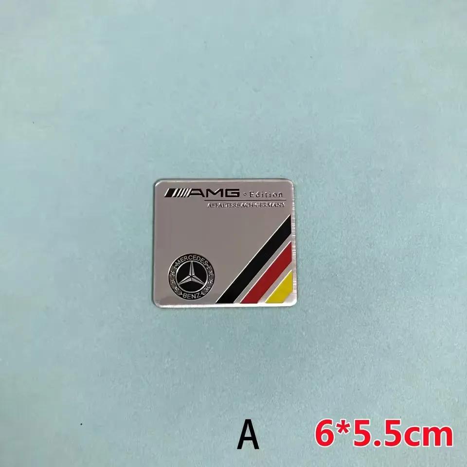 Car Body Tail Trunk Auto Emblem Sticker Accessories AMG For Mercedes Benz Brabus Maybach Smart W204 GLC CLA GLK W205 W203 W206 PP64