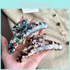 Stylish Large Moon Shape Hair Claw Clips For Women With Premium Acetate Material