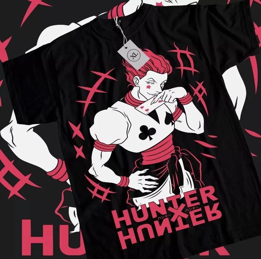 Anime Hisoka Card Holders Hunter X Hunter Black TShirt S