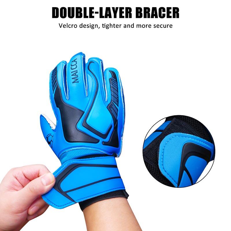 Professional Adult Children Outdoor Football Handguard Sports Gloves Goalkeeper Non-Slip Wear-Resistant Football Training Gloves