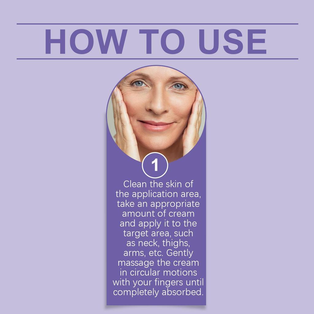 Hoygi facial skin firming cream gently moisturizes, rejuvenates, moisturizes, cares for the skin, anti-wrinkle cream