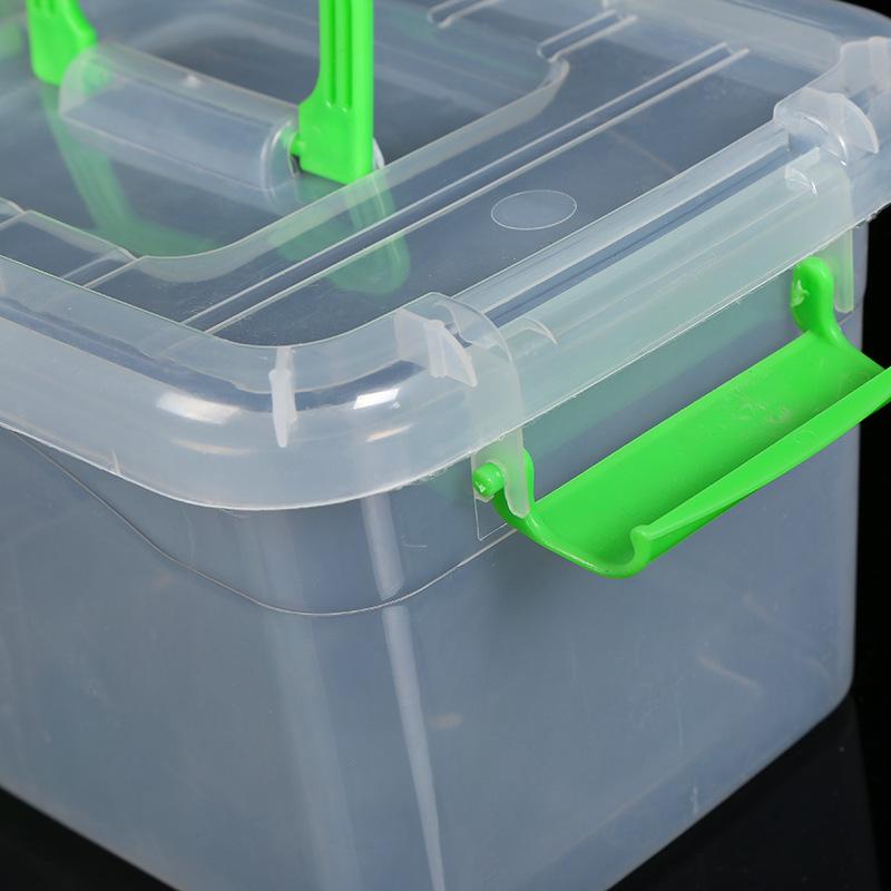 Customizable Transparent Plastic Storage Box for Toys, Cars, and Large Clothes