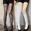3D Bow Mesh Stockings Gothic Hollow Out Pantyhose Sexy Ins Tide Lace Tights