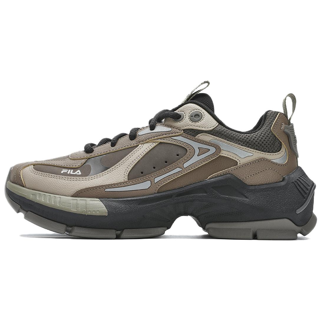 

New FILA CICLONE Low Top Chunky Sneakers Men s Eagle Brown/Mountain Gray F12M411103FFA 41