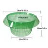 5-25Pcs Plants Slug Protection Rings Green Planter Flower Pot Snail Vegetables Cover Reusable Pest Control Trapper Garden Tool