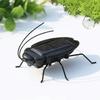 Simulation Solar Cockroach Mini Animal  Scary Models Halloween Gift Solar Insect  Kids