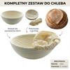 Ratan Basket 25Cm With Cover For Bread Proofing Ø 24.5Cm