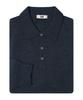 DAKS SHIRTS 100% Wool Washable Collared Knit Regular Fit Navy_Dma1Swtl150N1